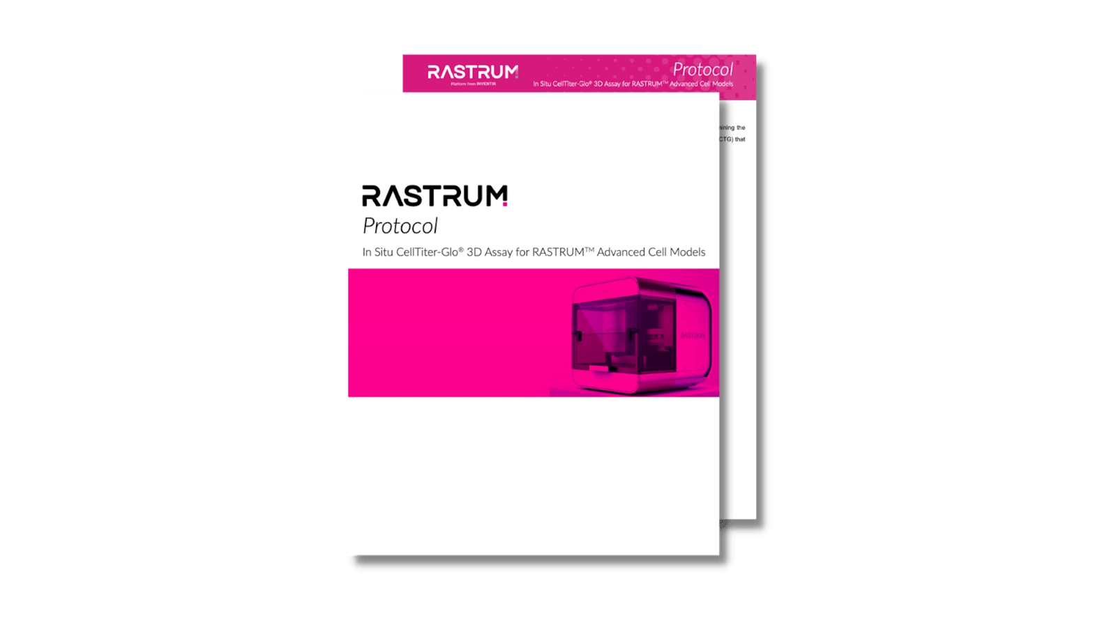 In situ CellTiter-Glo® 3D assay for RASTRUM™ Advanced Cell Models