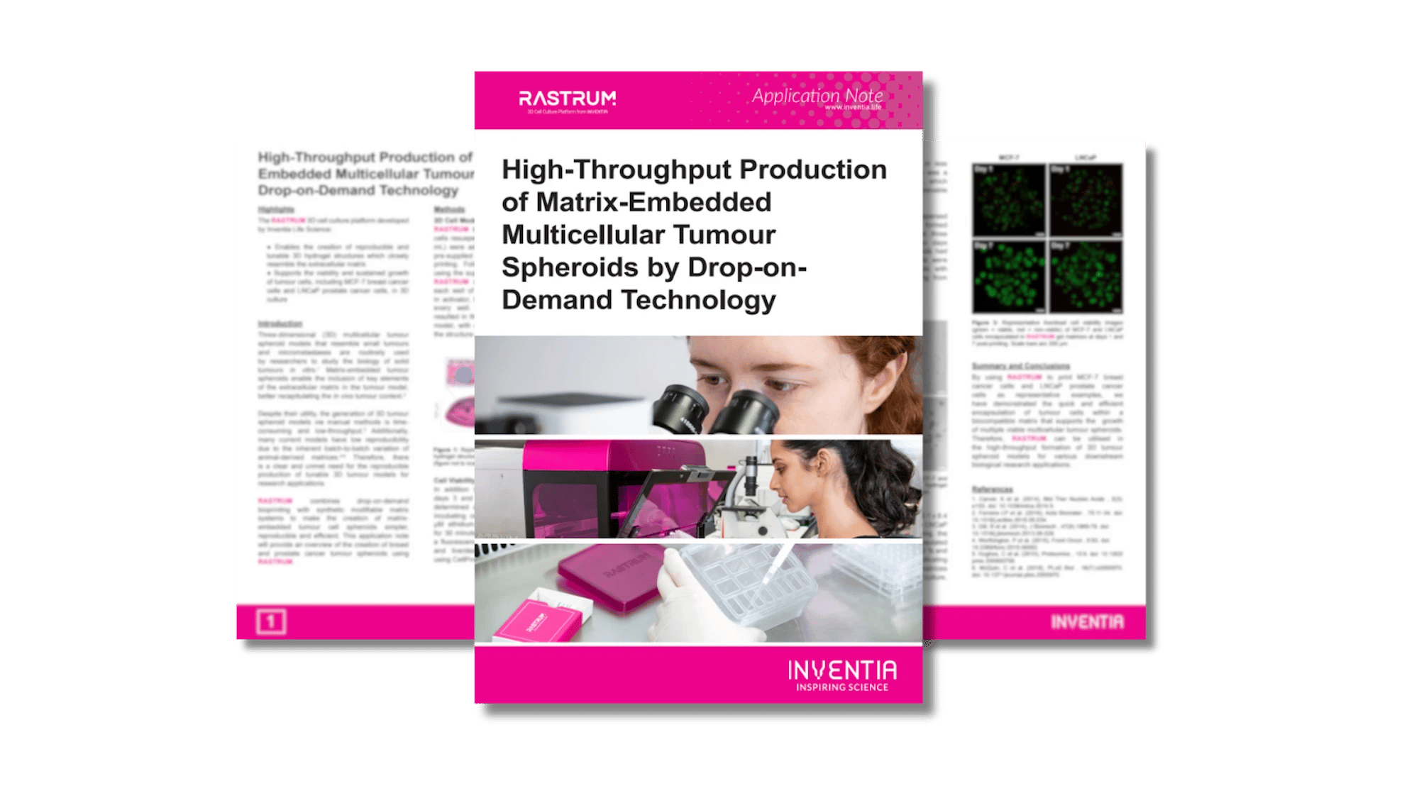 High-Throughput production of matrix-embedded multicellular tumour spheroids by drop-on-demand technology